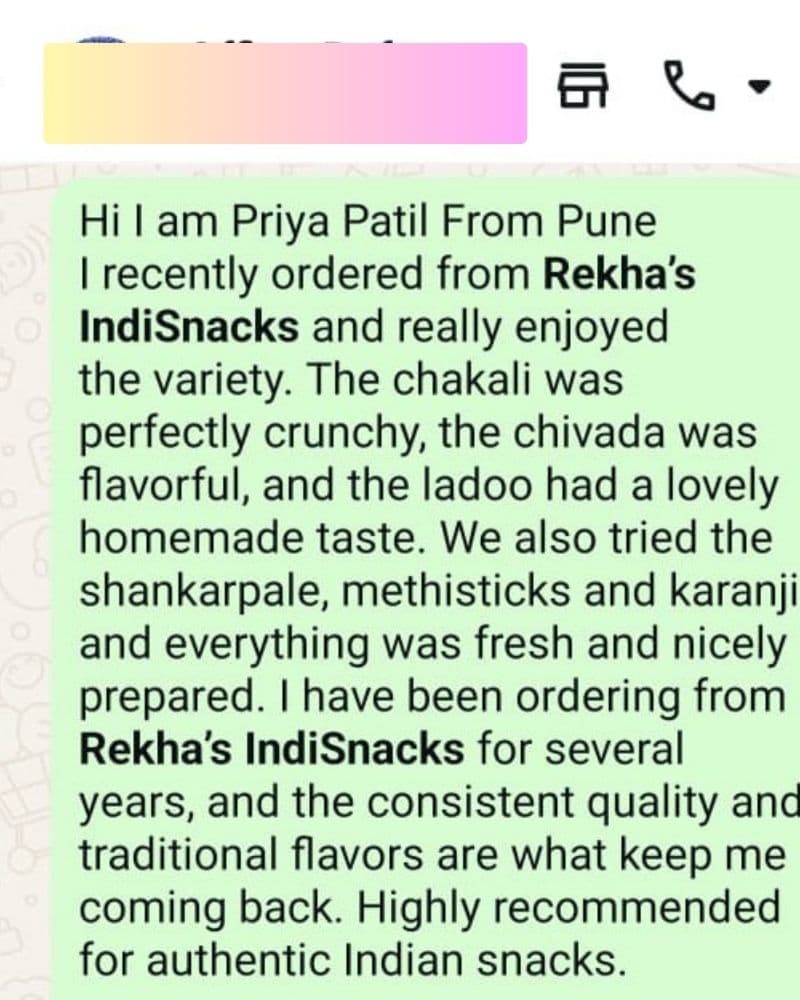 Priya Patil, Pune customer testimonial